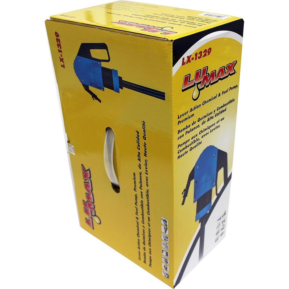 Lumax LX-1329 PREMIUM LEVER ACTION CHEMICAL PUMP, FOR 15-55 GALLON DRUMS