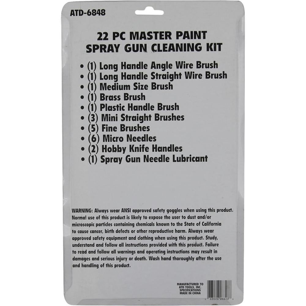 ATD Tools 6848 Master Spray Gun Cleaning Kit