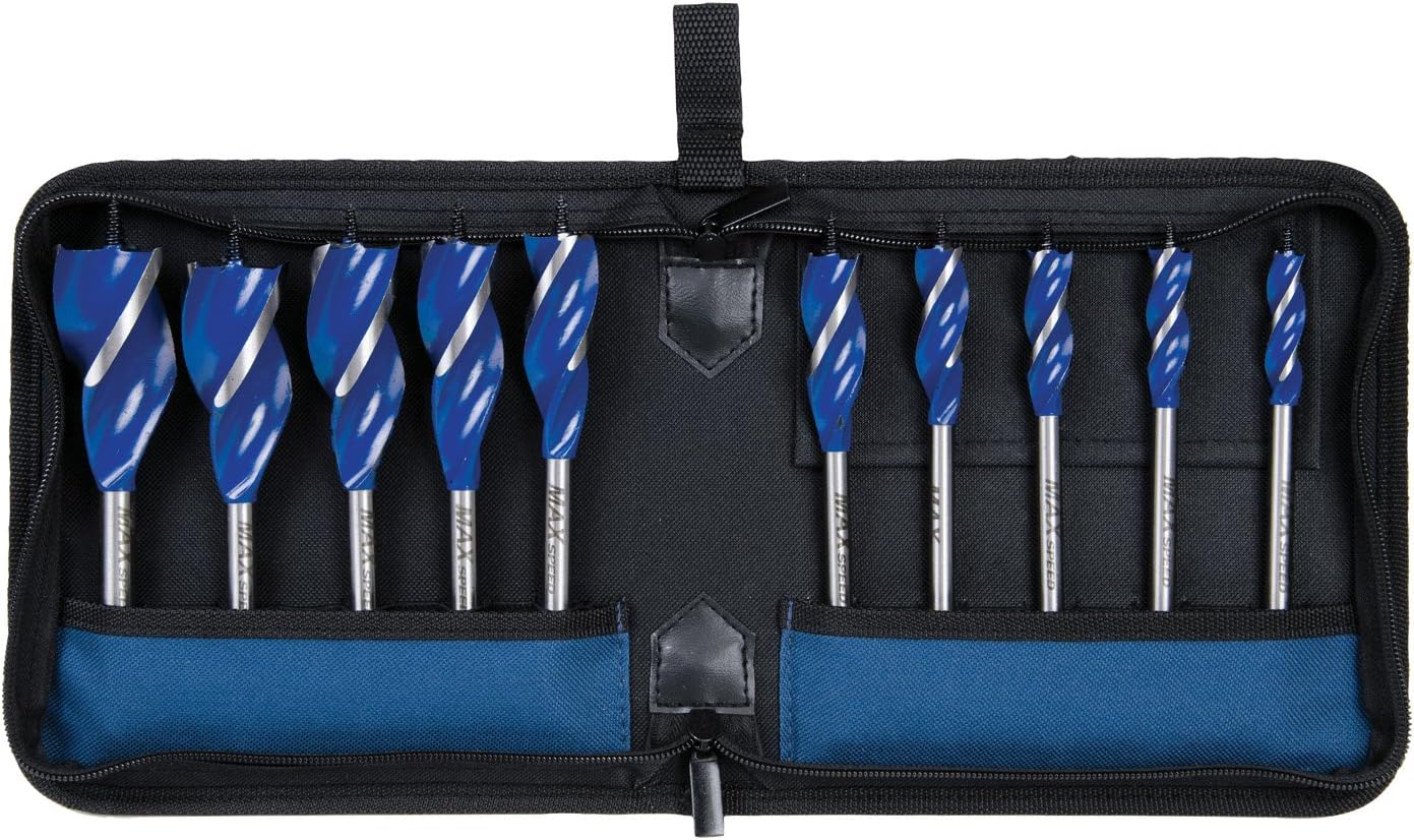 Irwin Tools 1801022 10 PC SPEEDBOR MAX SET W/CASE