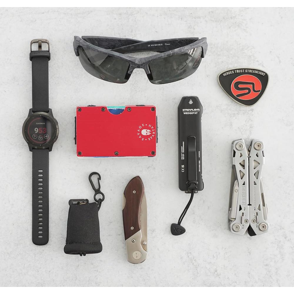 Streamlight 88812 Wedge XT Ultra-Compact USB-C Rechargeable Flashlight, 500/50 Lumens, Black