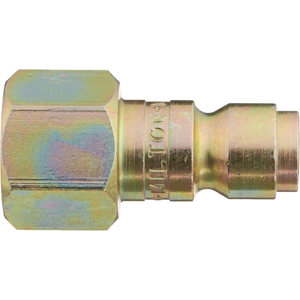 Milton Industries S-1808 3/8" Female Plug P-Style, 2/Cd