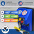 Mastercool 69372 R134A/R1234YF ENSEMBLE COMPLET DE RÉCUPÉRATION DE CLIMATISATION AVEC (2) RÉSERVOIRS DOT DE 30 LB, COMPATIBLE AVEC TOUS LES RÉFRIGÉRANTS DE CLIMATISATION, Y COMPRIS LES RÉFRIGÉRANTS INFLAMMABLES A2L ET A3