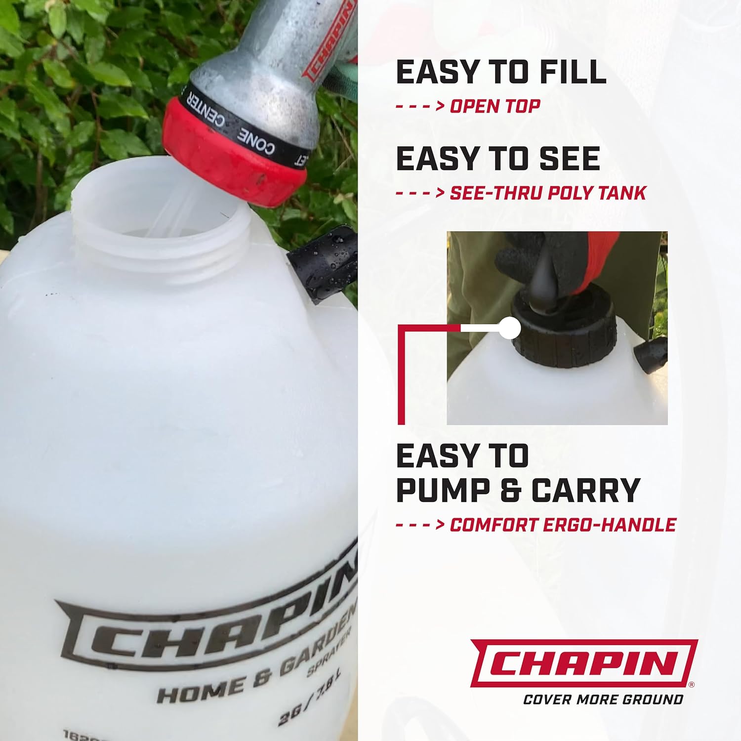 Chapin 16200 2-GALLON/7.6L HOME AND GARDEN SPRAYER