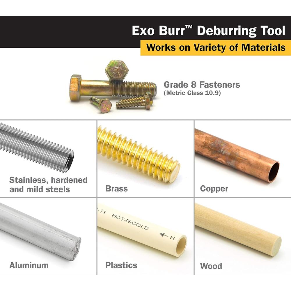 Titan 51950 EXO BURR External Deburrer and Chamfering Tool