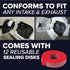 Redline Detection 95-0030 Universal Filler Neck Connector