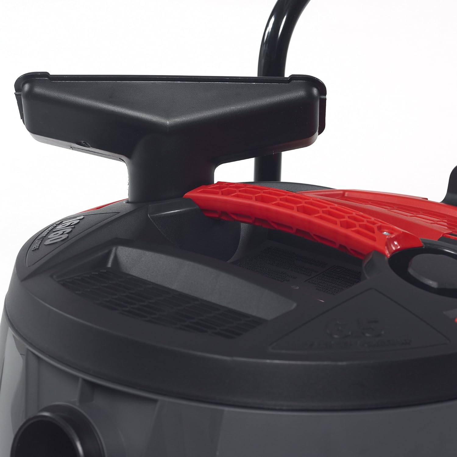 Ridgid 50338 1650RV Aspirateur sec/humide à moteur sur fond, 16 gal, rouge