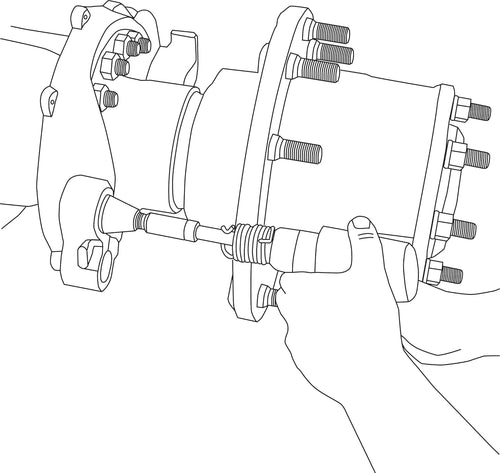 Lisle 28890 Extracteur de douille de goupille d'ancrage