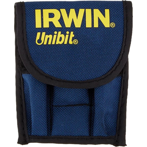 Irwin Industrial Tools 15502 Unibit 502T Titanium Nitride Coated Step Drill Bit Set with Nylon Pouch. 3-Piece