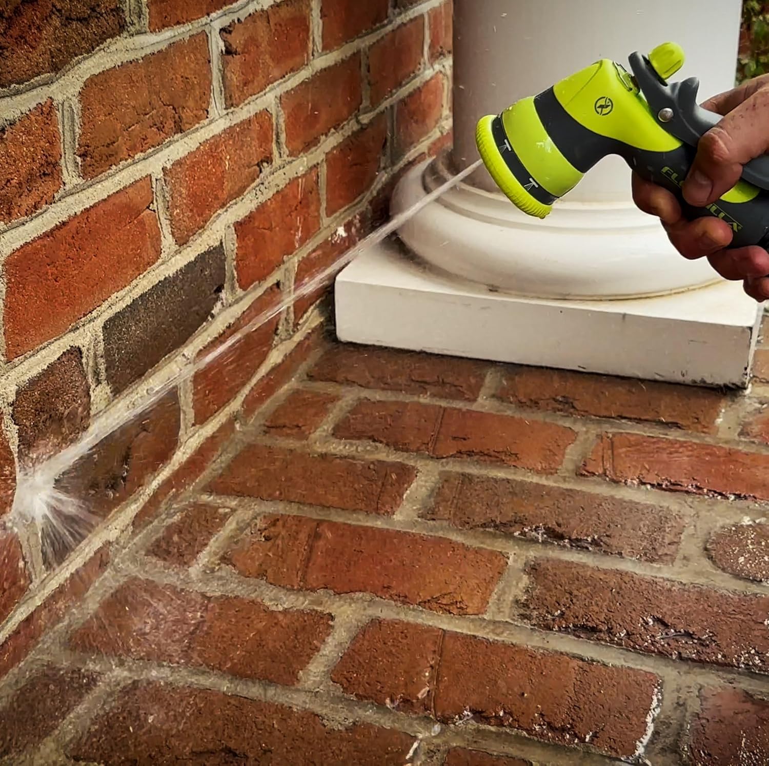 Legacy Manufacturing (Flexzilla) NFZG67 Heavy Duty 7-Pattern Adjustable Pistol Grip Garden Hose Nozzle, Flow Control Dial