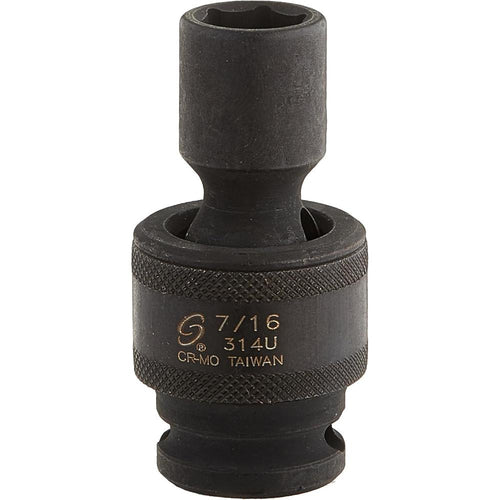 Sunex Tools 314u 3/8 in. Drive 7/16 in. Universal Impact Socket