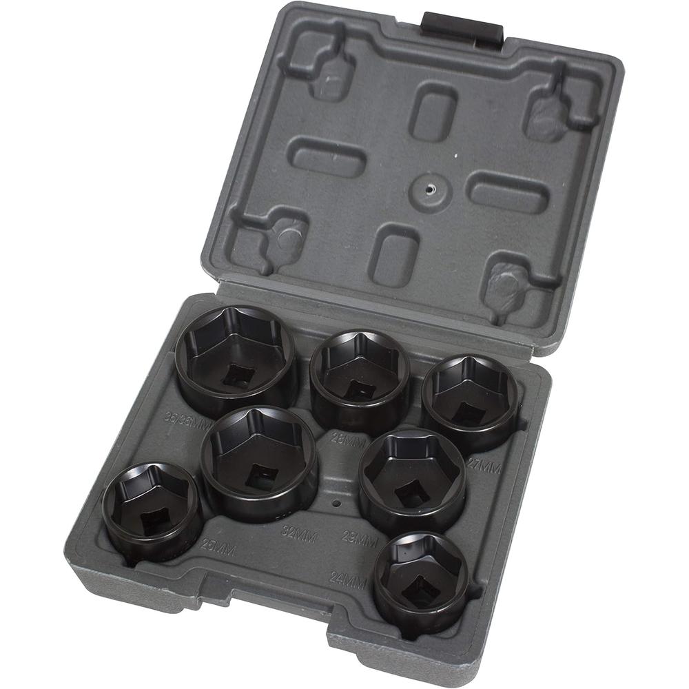 Lisle 13270 7 PC FILTER SOCKET SET