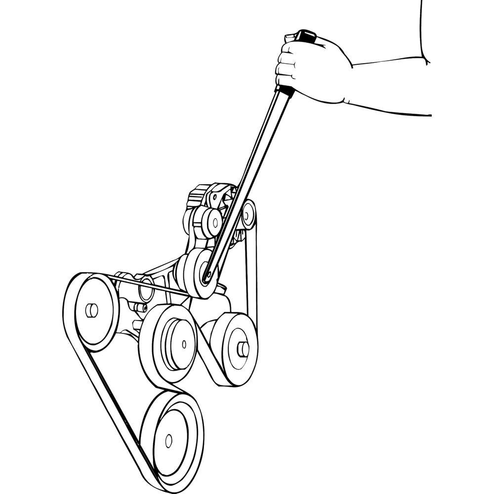 Lisle 59800 SERPENTINE BELT TOOL