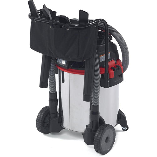 Ridgid 50353 Stainless Steel Wet/Dry Vacuum with Cart, 16 Gallon, Red