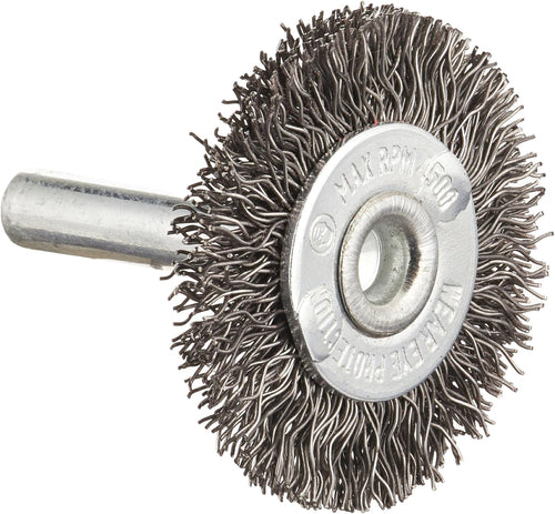 Victor 1423-2100 BROSSE DE ROUE EN FIL SERTI, 1 1/2 GROS 1/