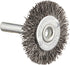Victor 1423-2100 CRIMPED WIRE WHEEL BRUSH,1 1/2 COARSE 1/