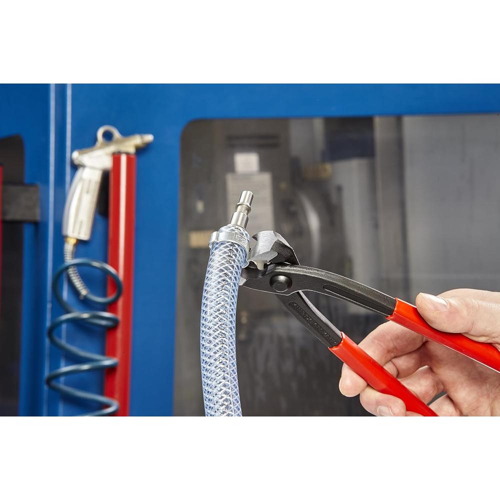 Knipex 10 99 I220 8-3/4" Ear Clamp Pliers With Side Jaw