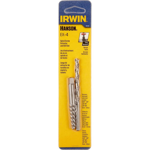 Irwin Tools 53704 EXTRCTR + DRILL BIT EX-4+1/4