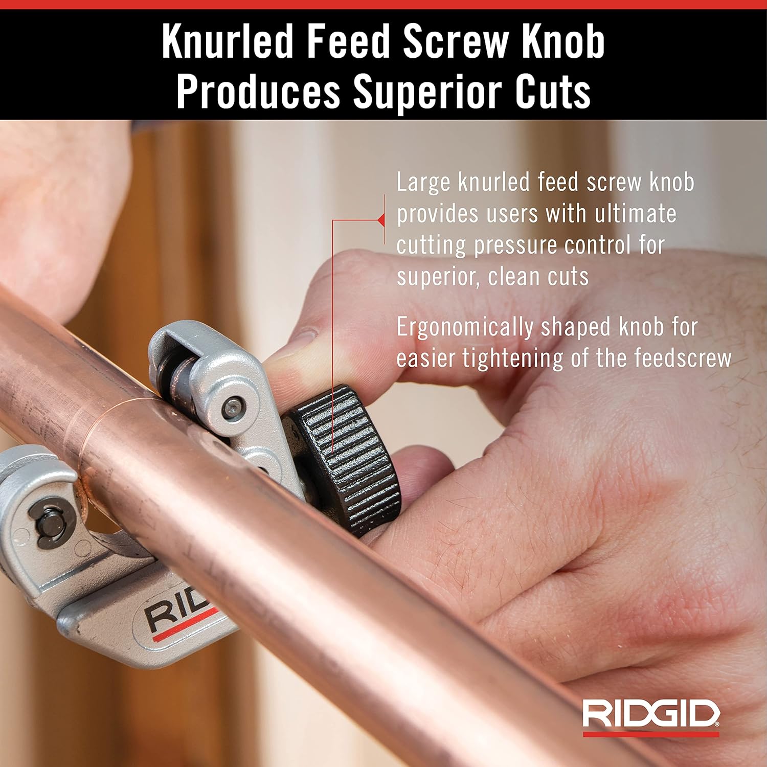 Ridgid 40617 1/4-Inch to 1-1/8-Inch Close Quarters Tubing Cutter