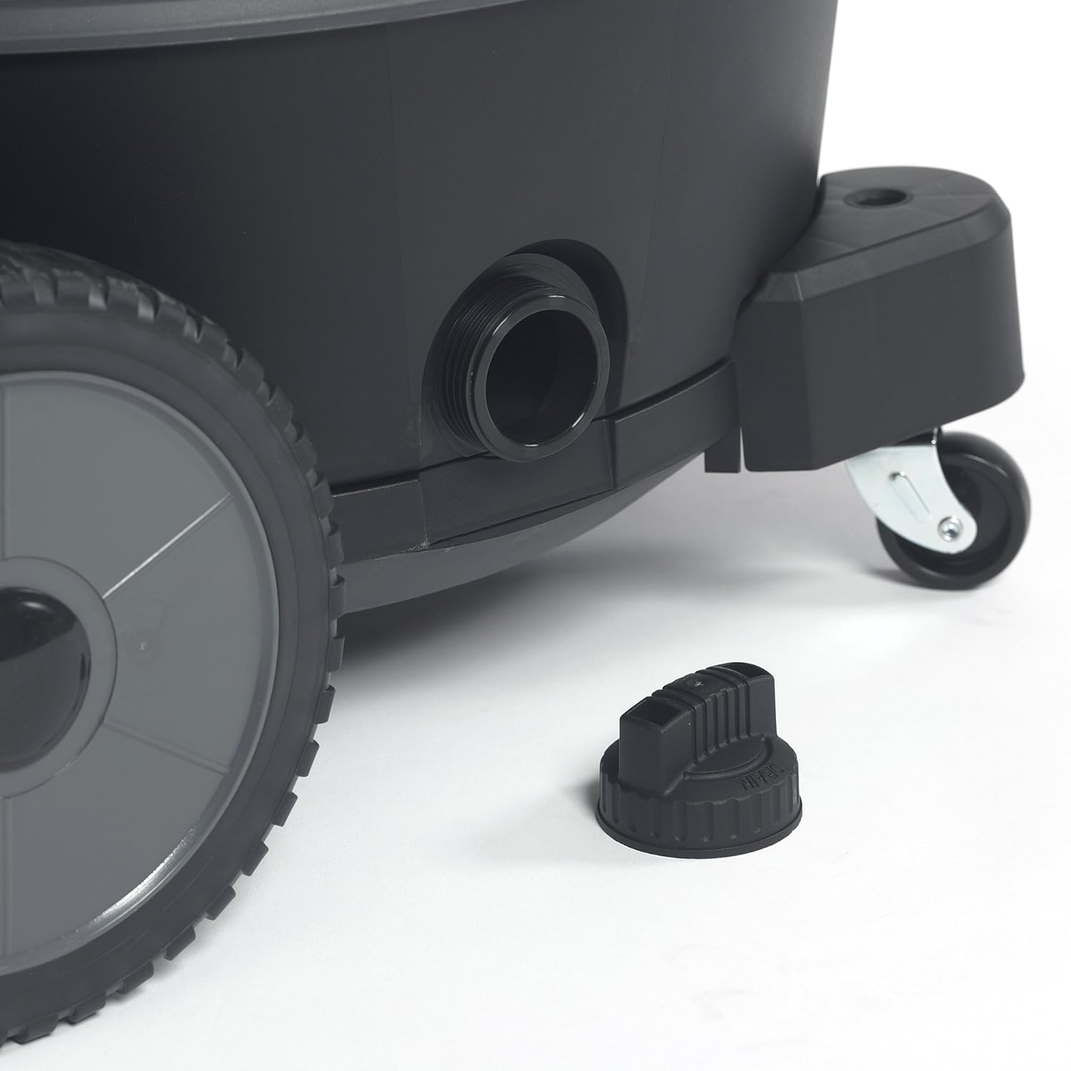 Ridgid 50338 1650RV Aspirateur sec/humide à moteur sur fond, 16 gal, rouge