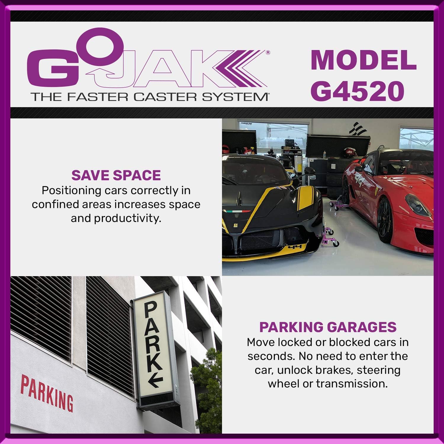 GoJak G4520 Wheel Dolly