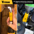 Titan Tools 16189 Perceuse magnétique à 90° et tournevis à embout, qualité impact, tige hexagonale 1/4"