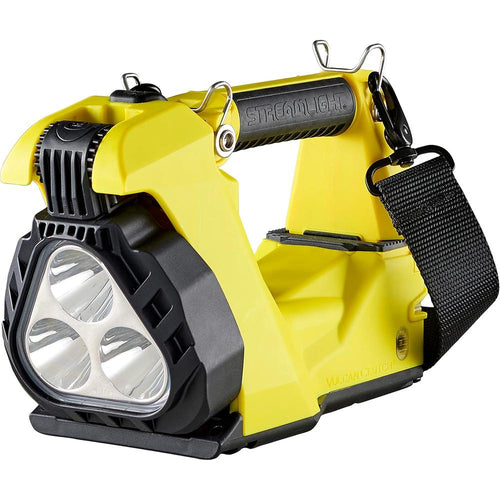 Streamlight 44371 VULCAN CLUTCH LANTERNE RECHARGEABLE MULTIFONCTION (JAUNE), 1700 LUMEN, 120VAC/12VDC