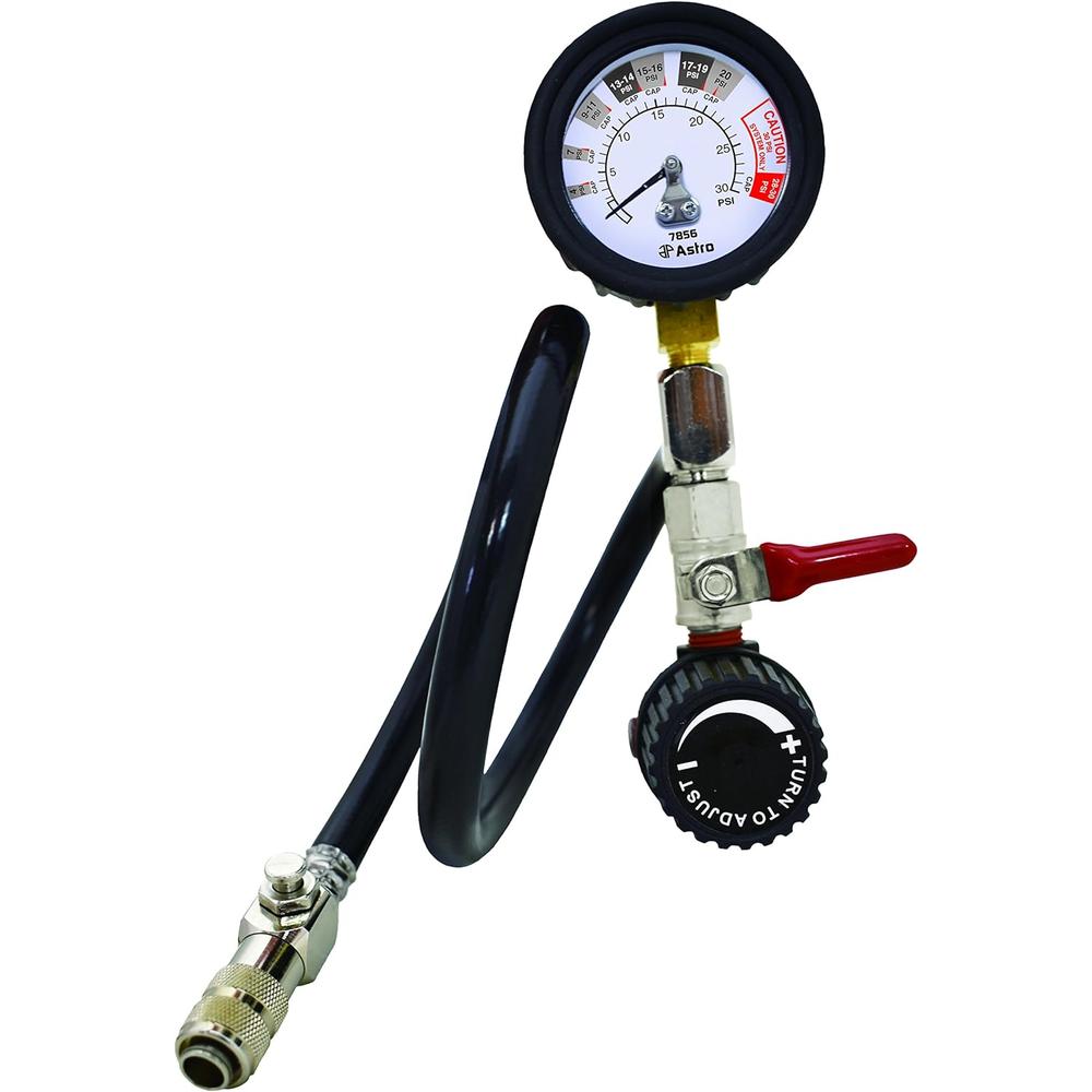 Astro Pneumatic Tool 7856 Universal Air Powered Cooling System Pressure Tester