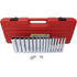 CTA Tools 1189 17-PC 3/8" &amp; 1/2" DRIVE EXTRA-LONG 6-POINT METRIC DOUILLES SET, 6MM-21MM, 3/8" X 1/4" &amp; 1/2" X 3/8" ADAPTATEURS
