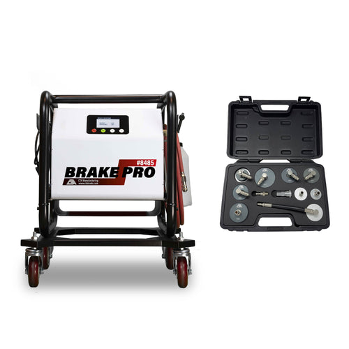 CTA Tools 8205 Brake-Pro Electric Pressure Brake Bleeder with 11-Pc Pro Series Adapter Set
