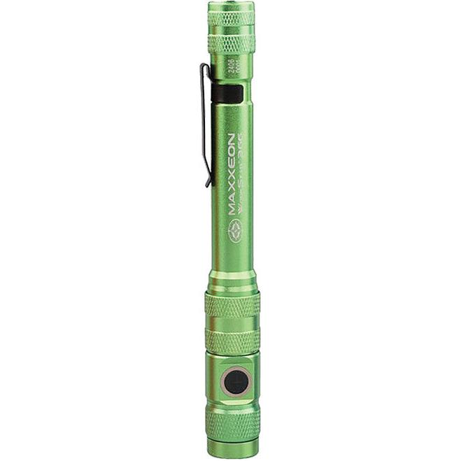Maxxeon 00366 300 Lumens Workstar® 361 USB-C Rechargeable Led Zoom Penlight/Inspection Light (Green) - MPR Tools & Equipment