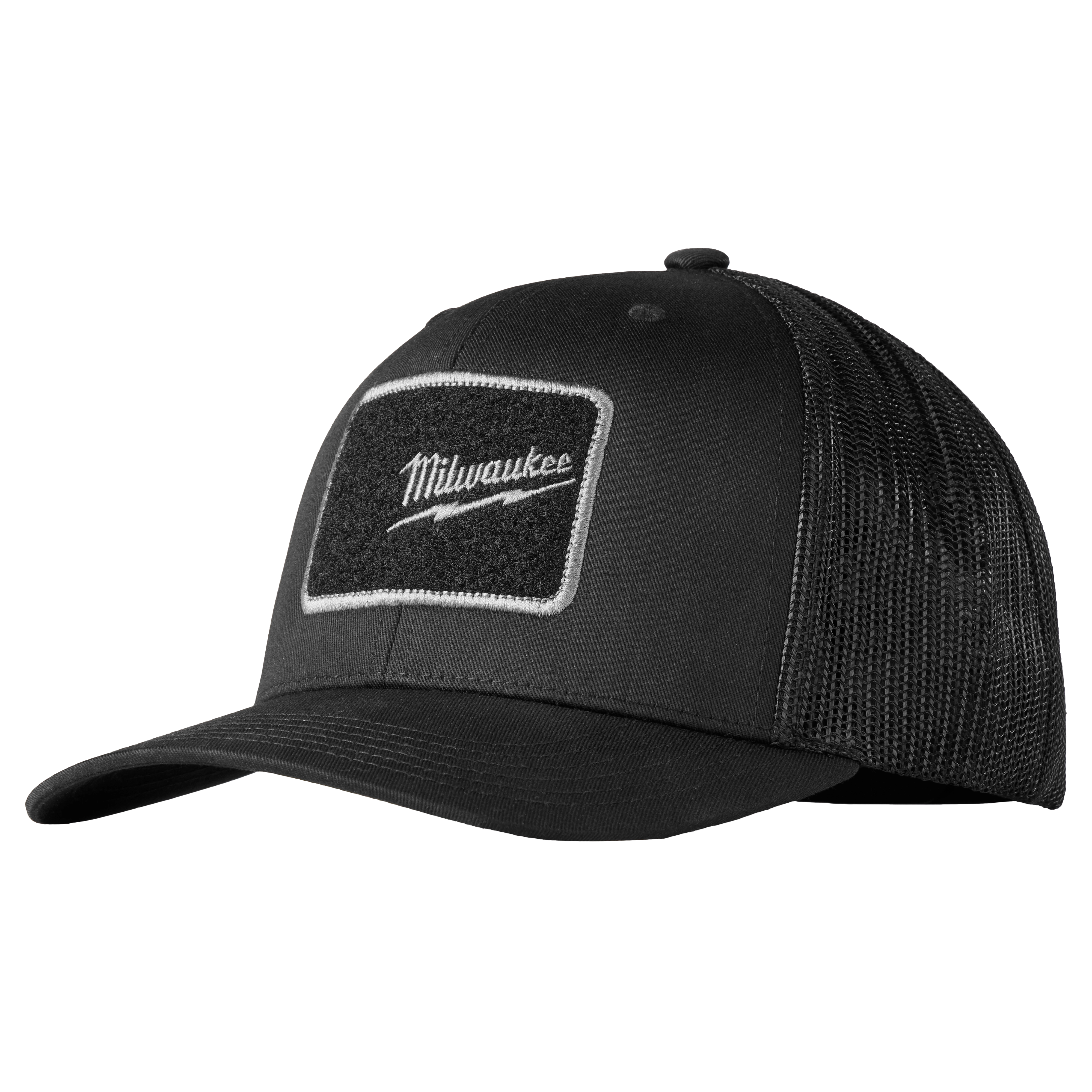 Milwaukee Tool 48-73-1063 Black Snapback Bump Cap front view