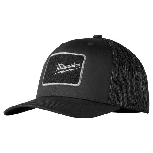 Milwaukee Tool 48-73-1063 Black Snapback Bump Cap front view
