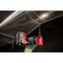 Milwaukee SHOCKWAVE 5/16" x 6" Magnetic Nut Driver driving fastener on overhead ductwork