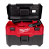 Milwaukee Tool 0880-20 M18 2-Gallon Wet/Dry Vacuum open lid showing internal hose storage
