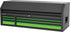 TOBEQ TCBT610623LGBK 61" 6-Drawer Top Chest in Lime Green and Black, front angle view