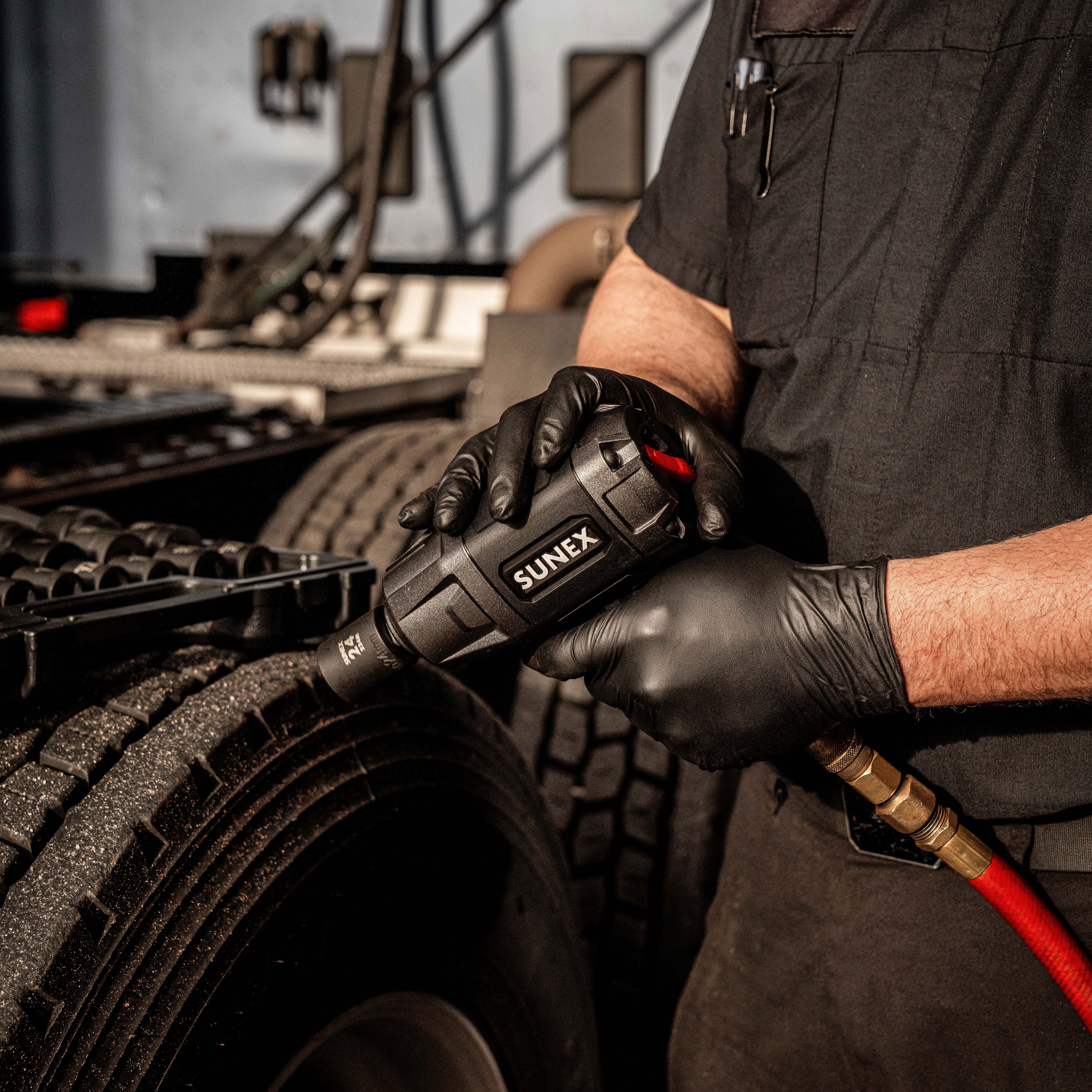 Sunex Tools SX1202 1/2-Inch Composite Impact Wrench, alternate angle view