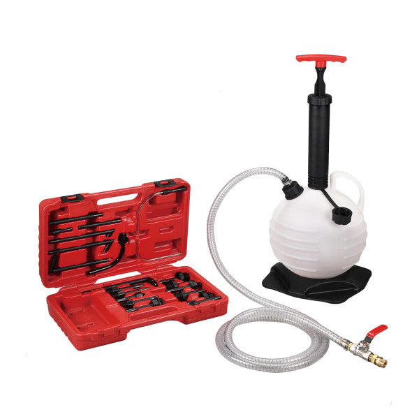 9 Circle 65820 6L Manual Atf Refill Tank With 20 Adapter Set - MPR Tools & Equipment