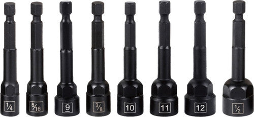 9 Circle 90380 8pc 1/4" Hex Dr. Damaged Fastener Twist Extractor Set - MPR Tools & Equipment