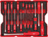 Milwaukee Tool 48-22-0158 17-Pc Screwdriver and Pry Bar Set with Tray for Packout Drawers - MPR Tools & Equipment