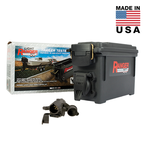 IPA Tools 9101 Light Ranger MUTT Portable Trailer Tester product with packaging - Made in USA