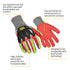 Ringers Gloves 065T-12 Nitrile Dipped Impact Protection Gloves - XX-Large