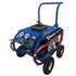 Mastercool 91788 R134a Mobile Monster Heavy-Duty Charging and Recovery Station with 10-inch off-road tires, 4-way manifold, electronic scale, and Twin Turbo recovery machine