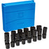 Grey Pneumatic 1314UD 1/2" Drive 14 Pc. Deep Length Fractional Univ. Set