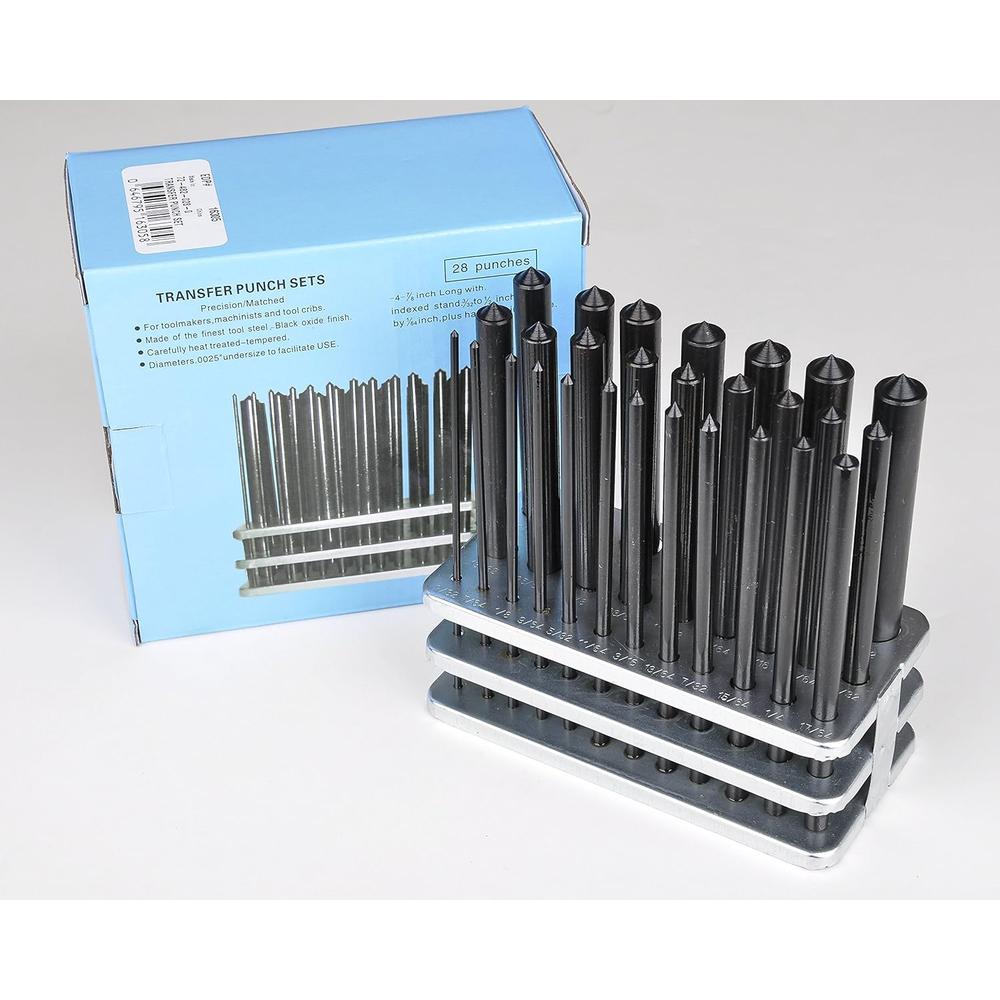 Fowler High Precision 72-482-028-0 28 PIECE TRANSFER PUNCH SET