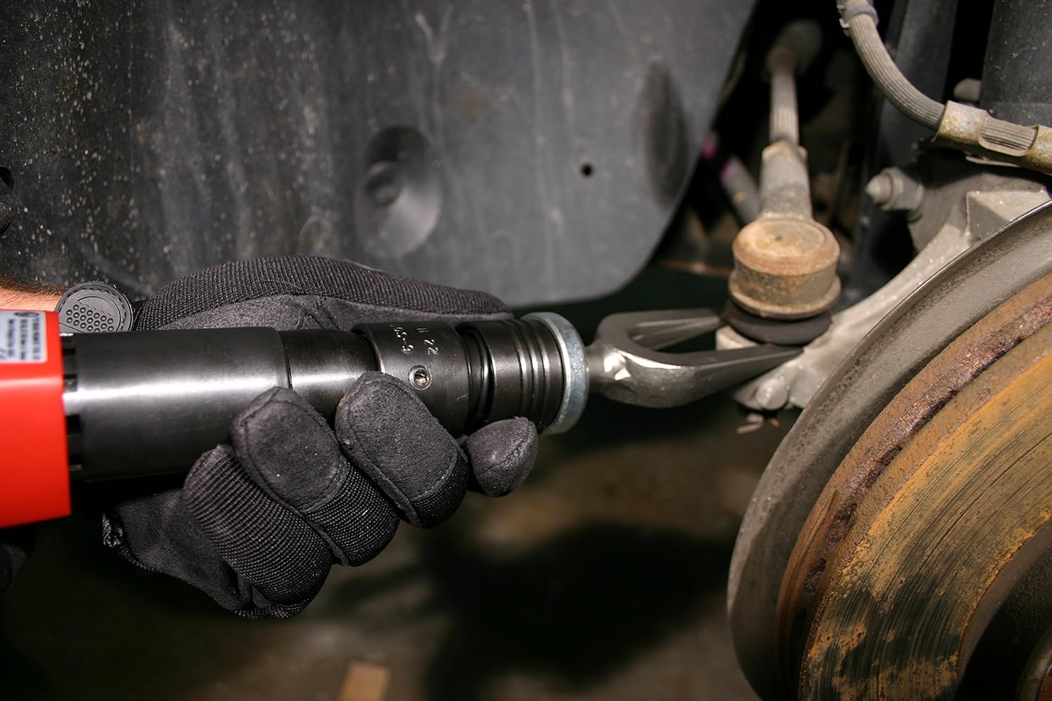 Ajax Tool Works A897-IR retaining spring in use on air hammer near brake assembly