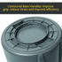 Rubbermaid Commercial Products FG263200GRAY Vented BRUTE® 32 Gallon - Gray