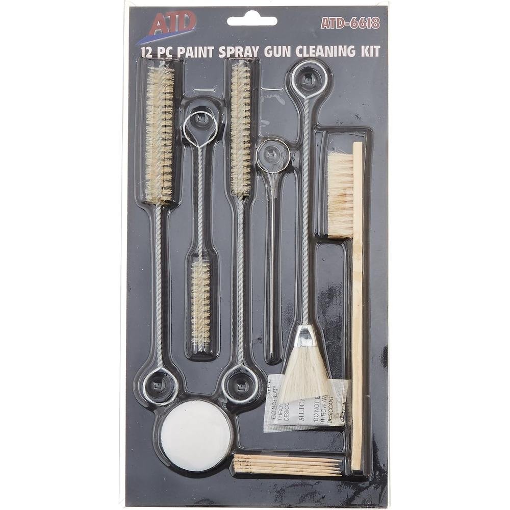 ATD Tools 6618 12pc Spray Gun Cleaning Kit