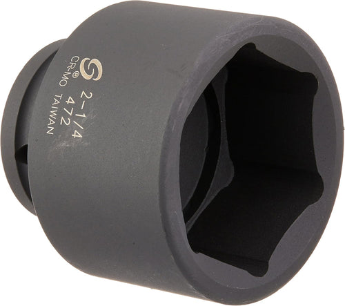 Sunex Tools 472 3/4" Drive Standard 6 Point Impact Socket 2-1/4"