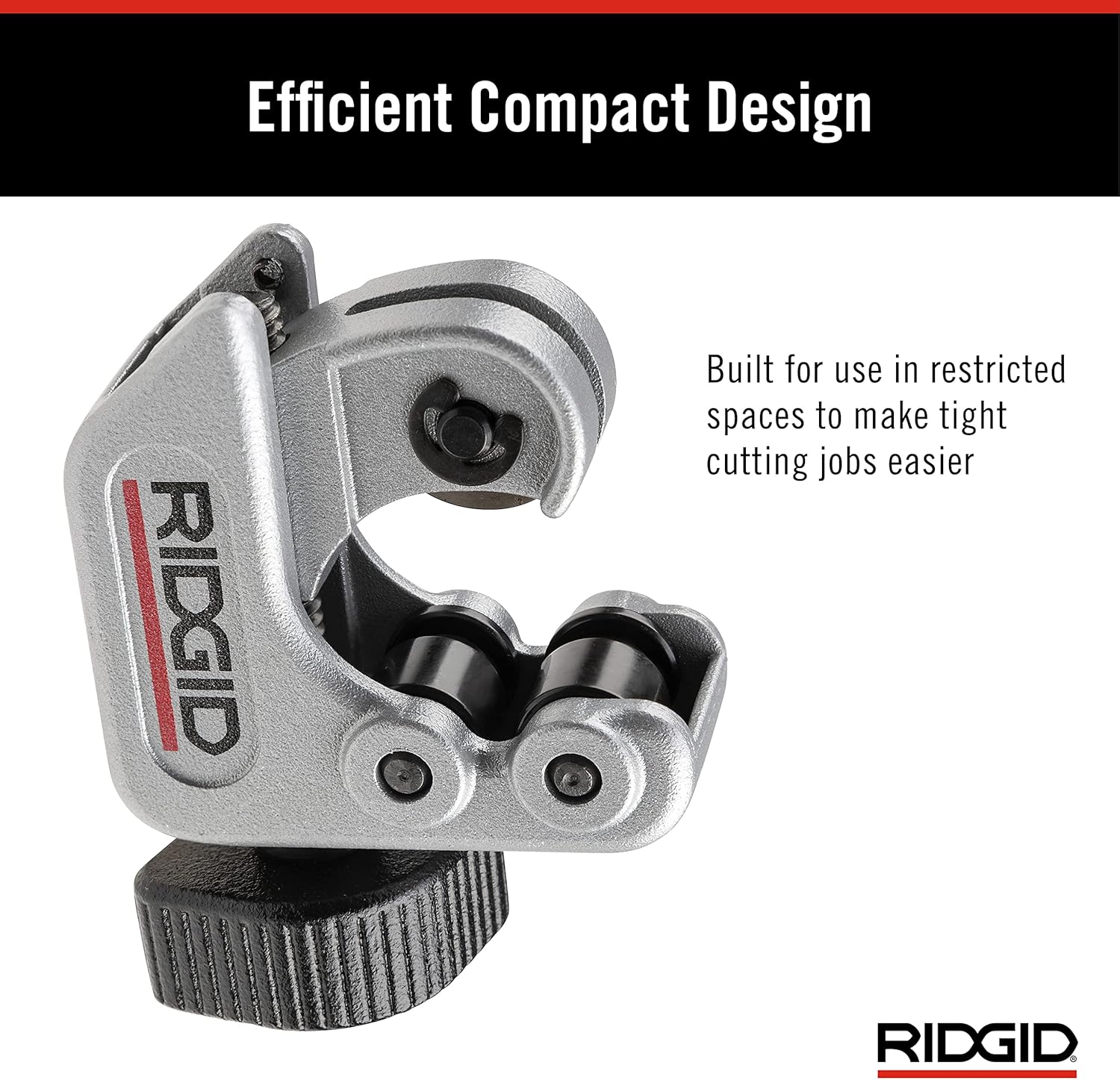 Ridgid 40617 1/4-Inch to 1-1/8-Inch Close Quarters Tubing Cutter