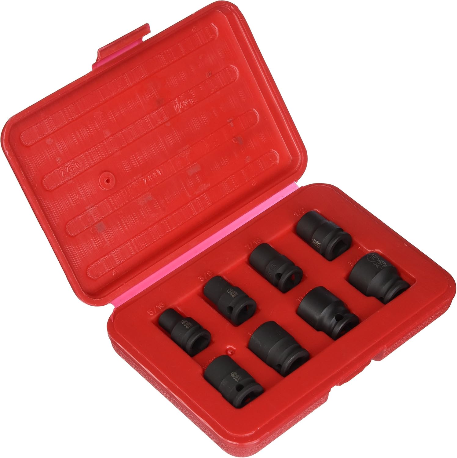 ATD Tools 2200 8 Pc. 6 Pt. 3/8" Dr Imp Skt Set